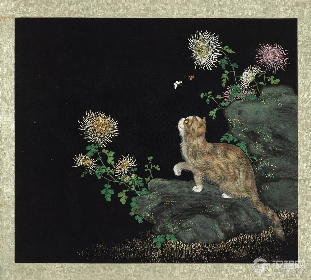 猫:耄耋同春 清 沈振麟(组图) - 潮河边人 - 潮河边人博客