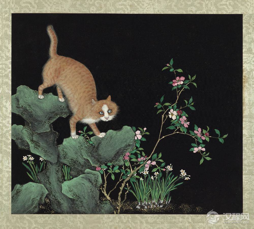 猫:耄耋同春 清 沈振麟(组图) - 潮河边人 - 潮河边人博客