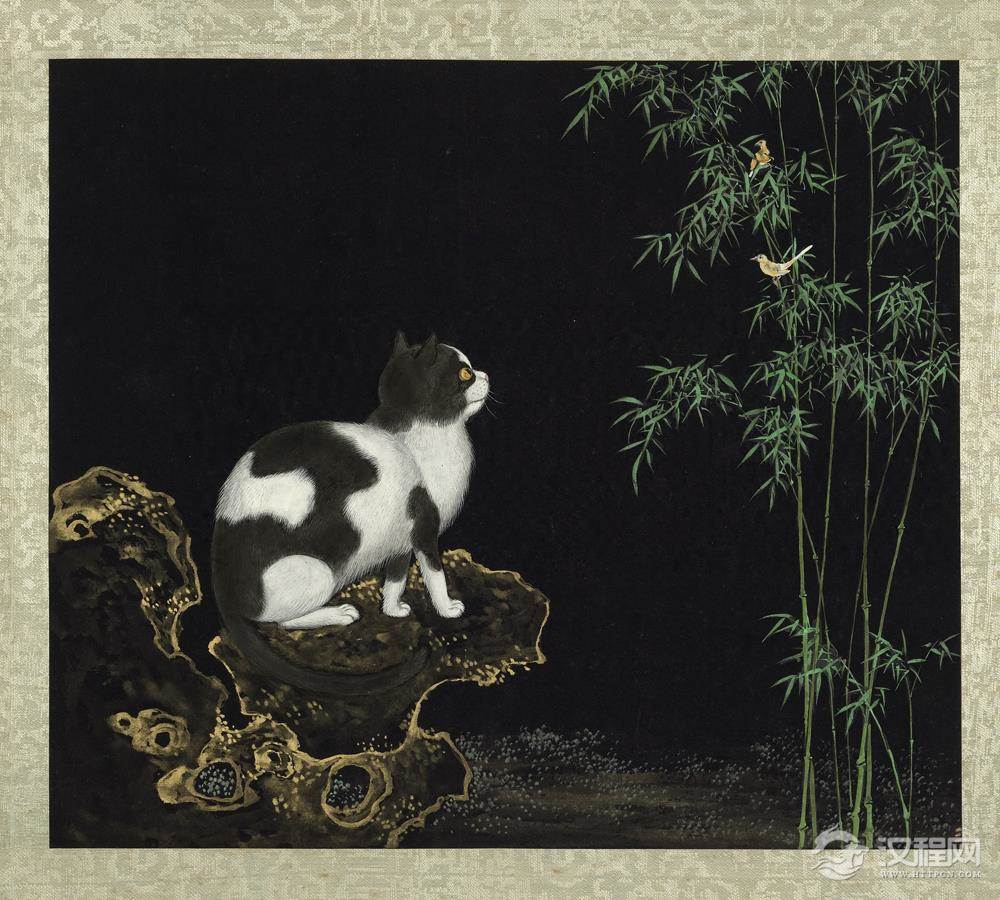 猫:耄耋同春 清 沈振麟(组图) - 潮河边人 - 潮河边人博客