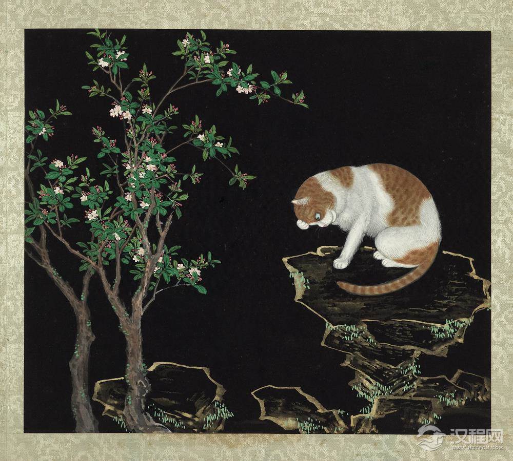 猫:耄耋同春 清 沈振麟(组图) - 潮河边人 - 潮河边人博客