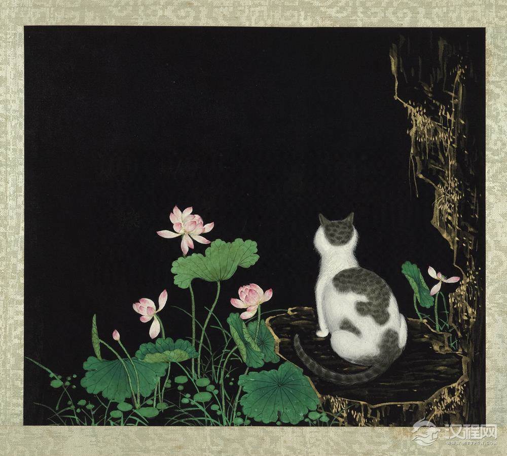 猫:耄耋同春 清 沈振麟(组图) - 潮河边人 - 潮河边人博客