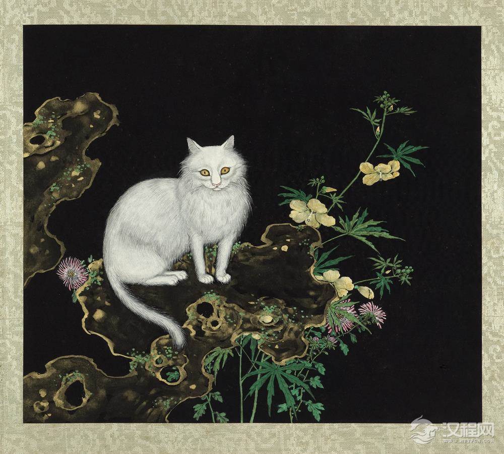 猫:耄耋同春 清 沈振麟(组图) - 潮河边人 - 潮河边人博客