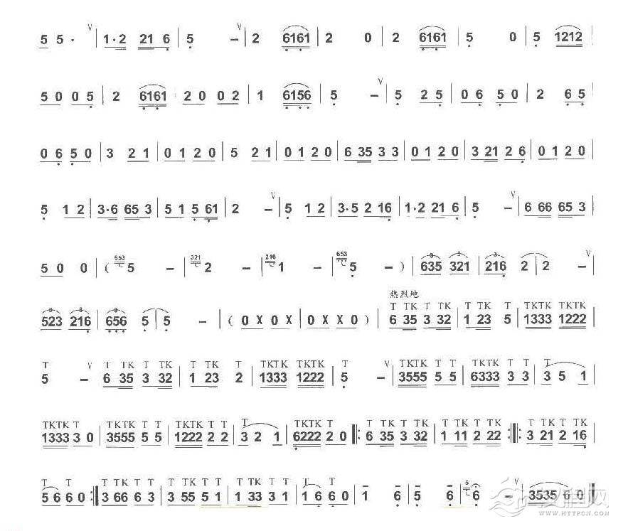 巴乌中高级乐曲《景颇山》林荣昌曲