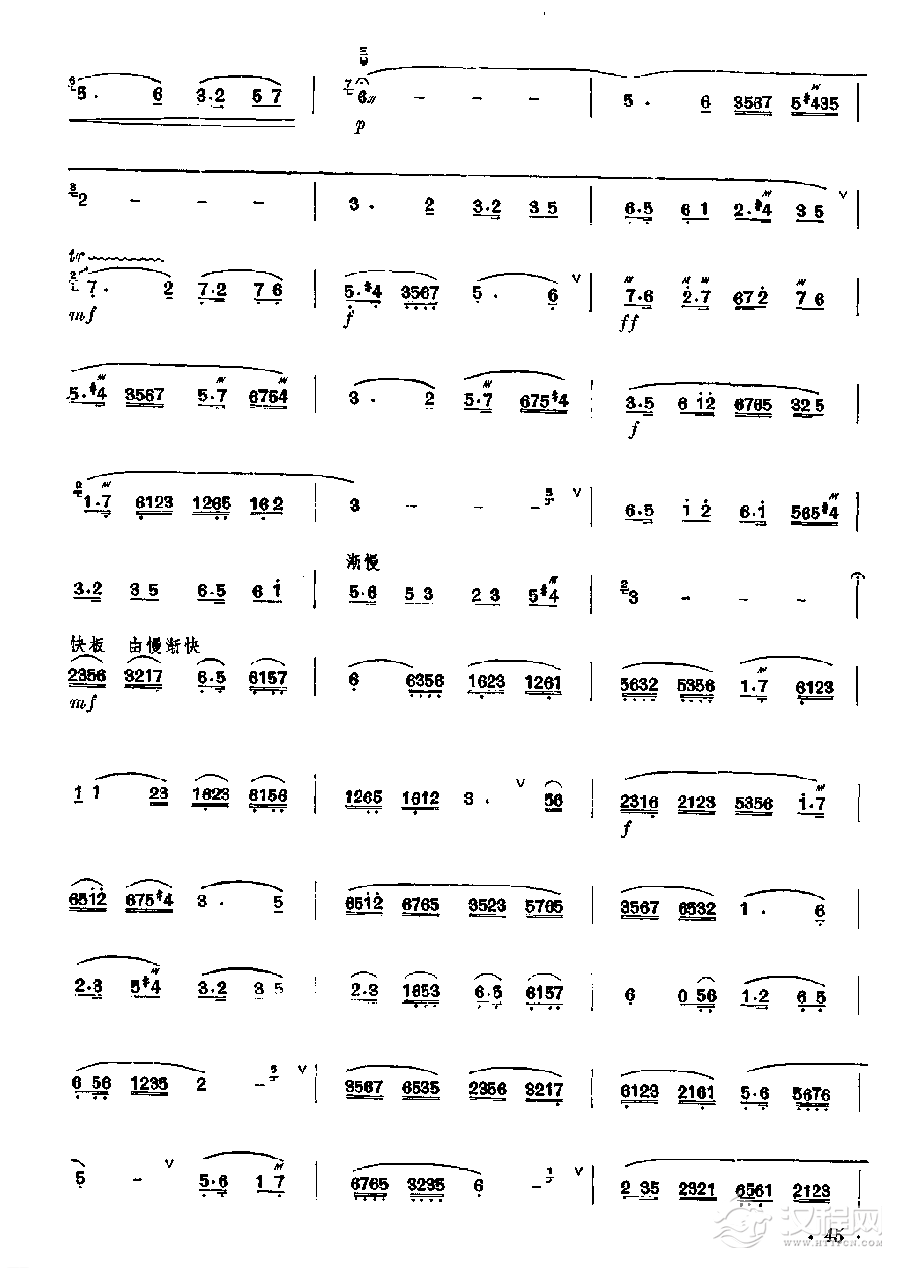 笛子独奏曲《鹧鸪飞》湖南民间乐曲