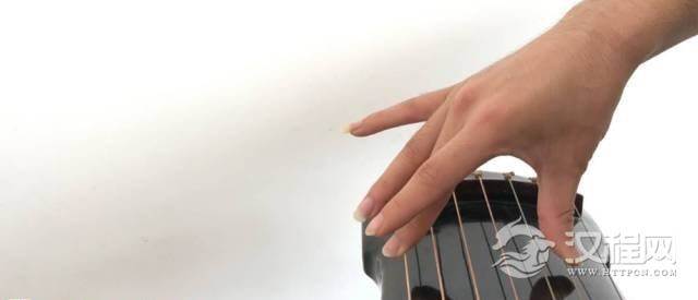 几种最基础的古琴指法图解