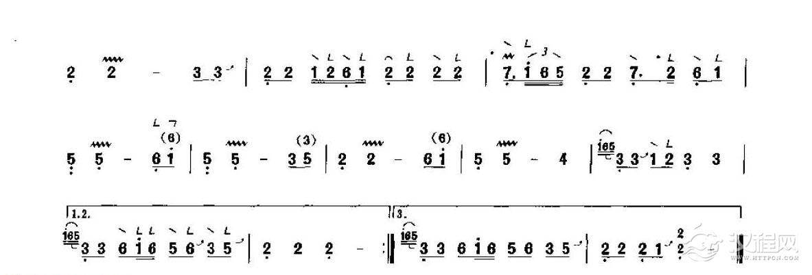 古筝考级二级乐曲《蝶恋花》湖南筝曲