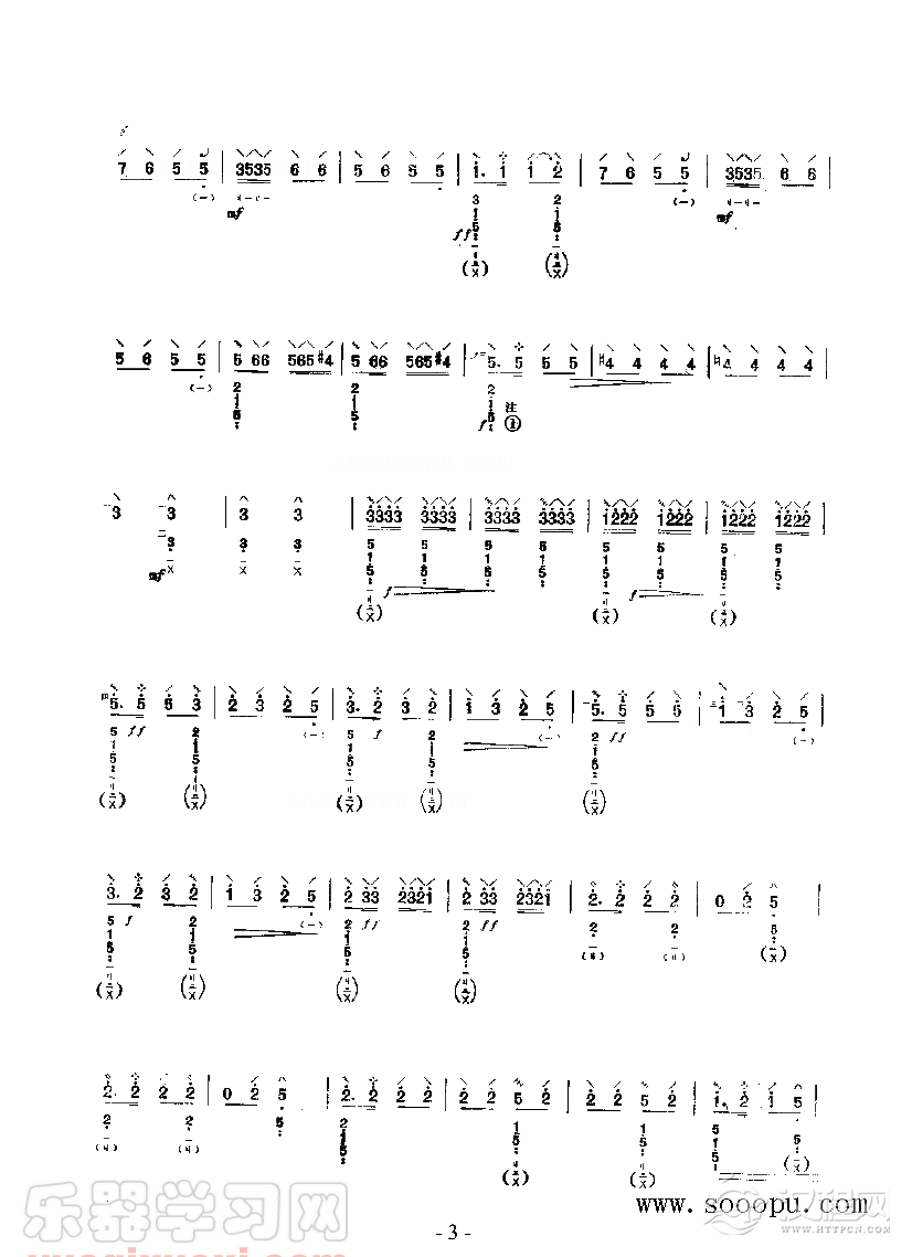 大起板 民乐类 琵琶