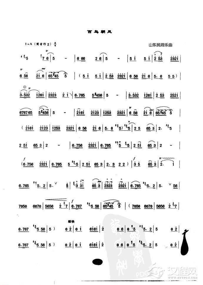 唢呐乐曲【百鸟朝凤】