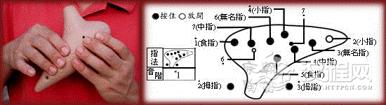 12孔陶笛的吹奏方法图文详解