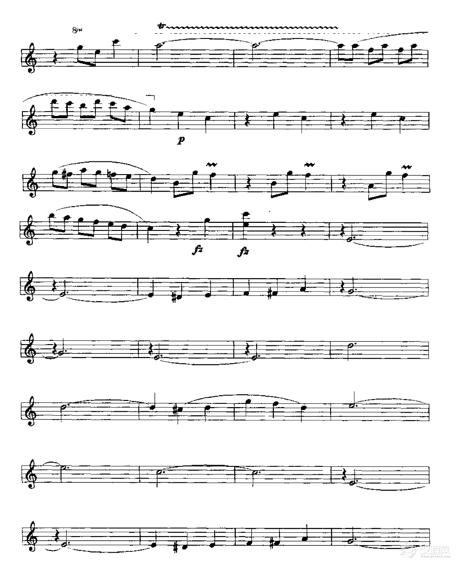 五线谱练习乐曲精选《杜鹃圆舞曲》2