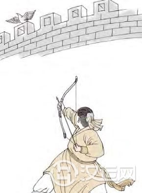 解卦第六爻,爻辞:上六:公用射隼于高墉之上 解卦第六爻,爻辞:上六:公用射隼于高墉之上
