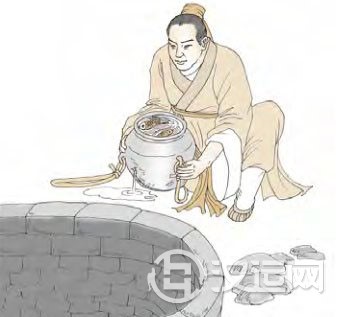 井卦第二爻,爻辞:九二:井谷射鲋,瓮敝漏。 井卦第二爻,爻辞:九二:井谷射鲋,瓮敝漏。