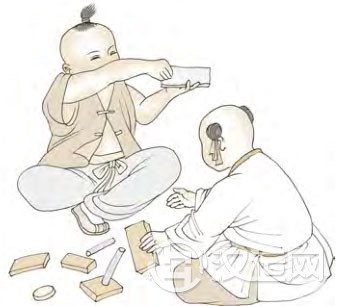 观卦第一爻,爻辞:初六:童观,小人无咎,君 观卦第一爻,爻辞:初六:童观,小人无咎,君