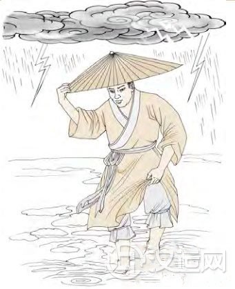 震卦第四爻,爻辞:九四:震遂泥。 震卦第四爻,爻辞:九四:震遂泥。
