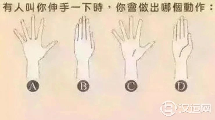 由伸手动作看你的性格 由伸手动作看你的性格