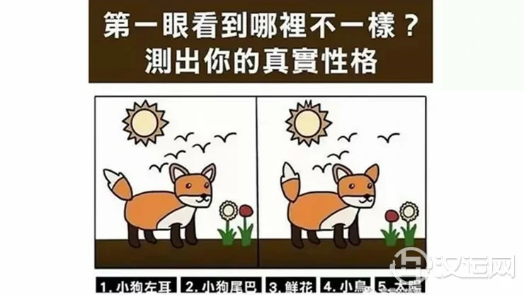 韩国疯传直觉心测:第一眼看到哪里不一样?测你真实性格 韩国疯传直觉心测:第一眼看到哪里不一样?测你真实性格
