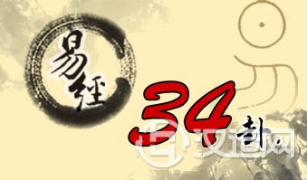 第三十四卦 大壮 雷天大壮 震上乾下 第三十四卦 大壮 雷天大壮 震上乾下