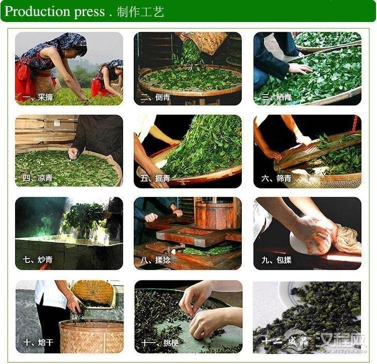 铁观音茶叶的制作过程？