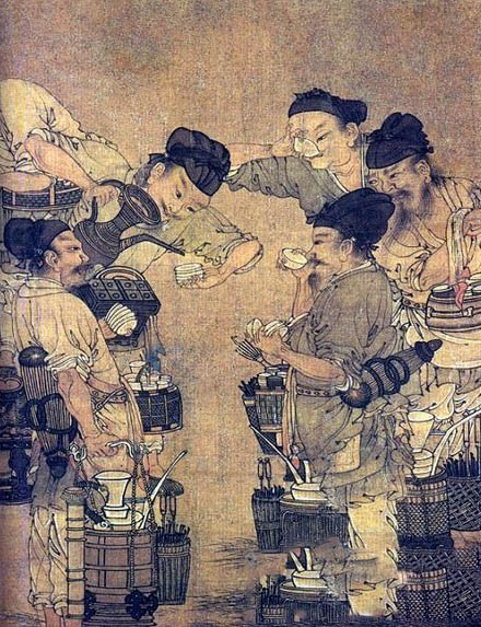 宋代茶坊，古代星巴克