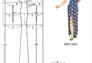 旗袍裁剪图(一)