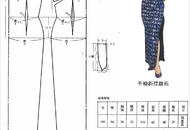 旗袍裁剪图(三)