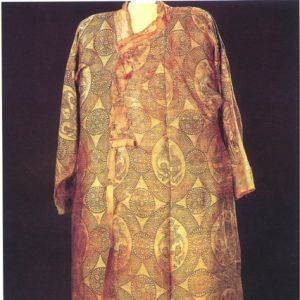 宋 灵鹫蛷路纹锦袍球