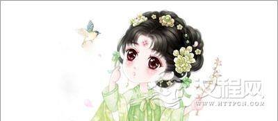 汉服图片大全，汉服手绘图片