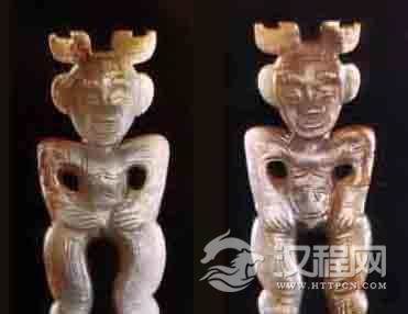 商代发笄的安插方法是什么？商代发式骨笄之二