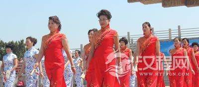 南京旗袍文化节欣赏图片，南京旗袍文化节现场图片精选