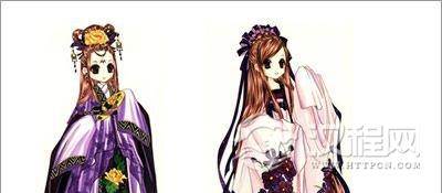 汉服图片大全，汉服手绘图片