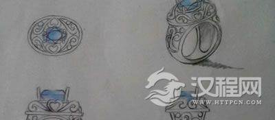 服装饰品画图片欣赏别具一番画中的饰品美