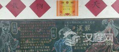 汉服知识手抄报欣赏