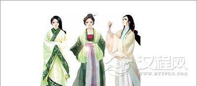 汉服图片大全，汉服手绘图片