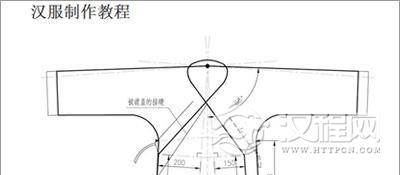 汉服制作教程，汉服制作图纸