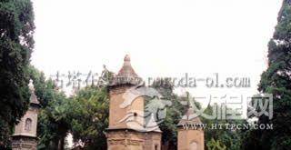 陕西大慈恩寺塔林