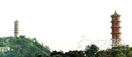 浙江罗浮双塔