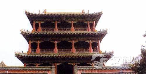 内蒙古呼和浩特旧城平康里南慈燈寺金刚宝座舍利塔