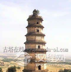 陕西大秦寺塔