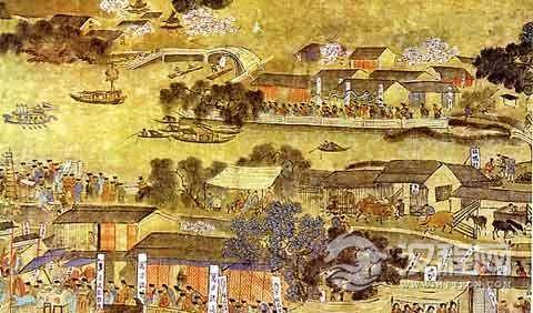 明画《南都繁会景物图卷》(1)