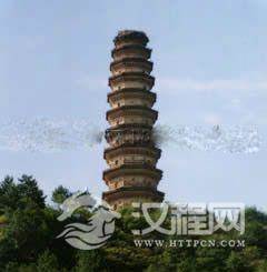 陕西柏山寺塔