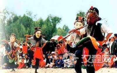 青海三川土族的“跳法拉”