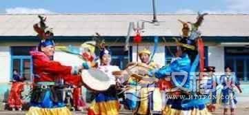 满族舞蹈满族祭祀舞“单鼓腰铃”简介