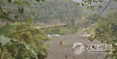 土家族旅游土家山寨酉阳庙溪村是历史古寨