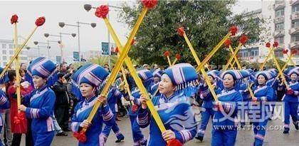 广西壮族民间舞蹈，壮族扁担舞文化
