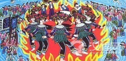 独一无二的蓝田瑶族舞火狗的由来