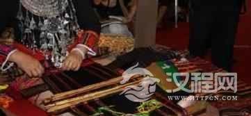 黎族染织技术简介黎族的“红藤黎锦”啥样