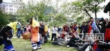 毛南族舞蹈毛南族“肥套”用于还愿的舞蹈