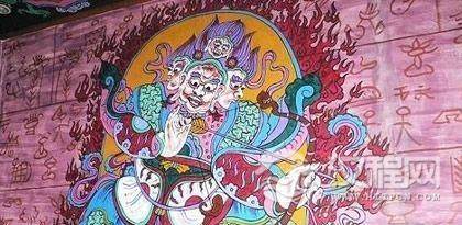 东巴画是纳西族文化艺术的一项