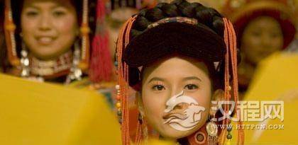 一个美丽的传说，彝族插花节