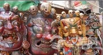 藏族风俗西藏面具的发展起源介绍